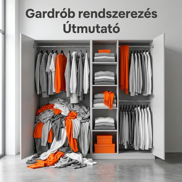 Káosz a szekrényben? útmutató a gardrób rendszerezéshez kezdőknek