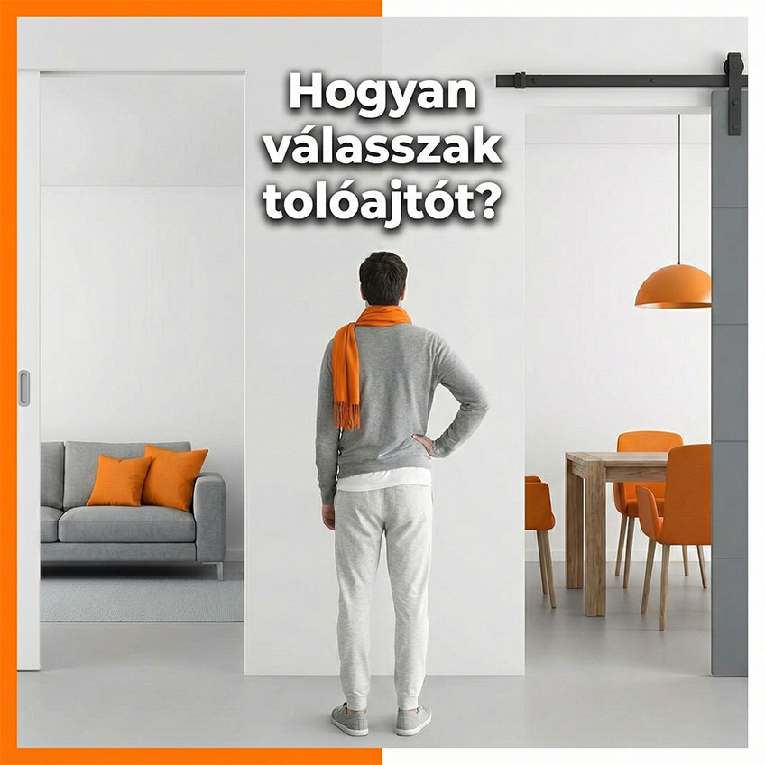 Hogyan válasszak tolóajtót? Szakértői tippek a HázakÁruházától