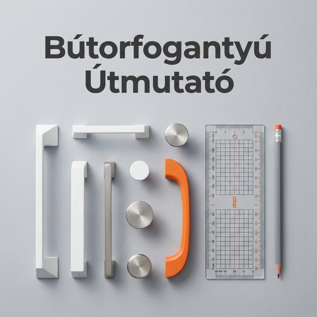 Hogyan válasszunk bútorfogantyút? Az átfogó útmutató (mérősablonnal)