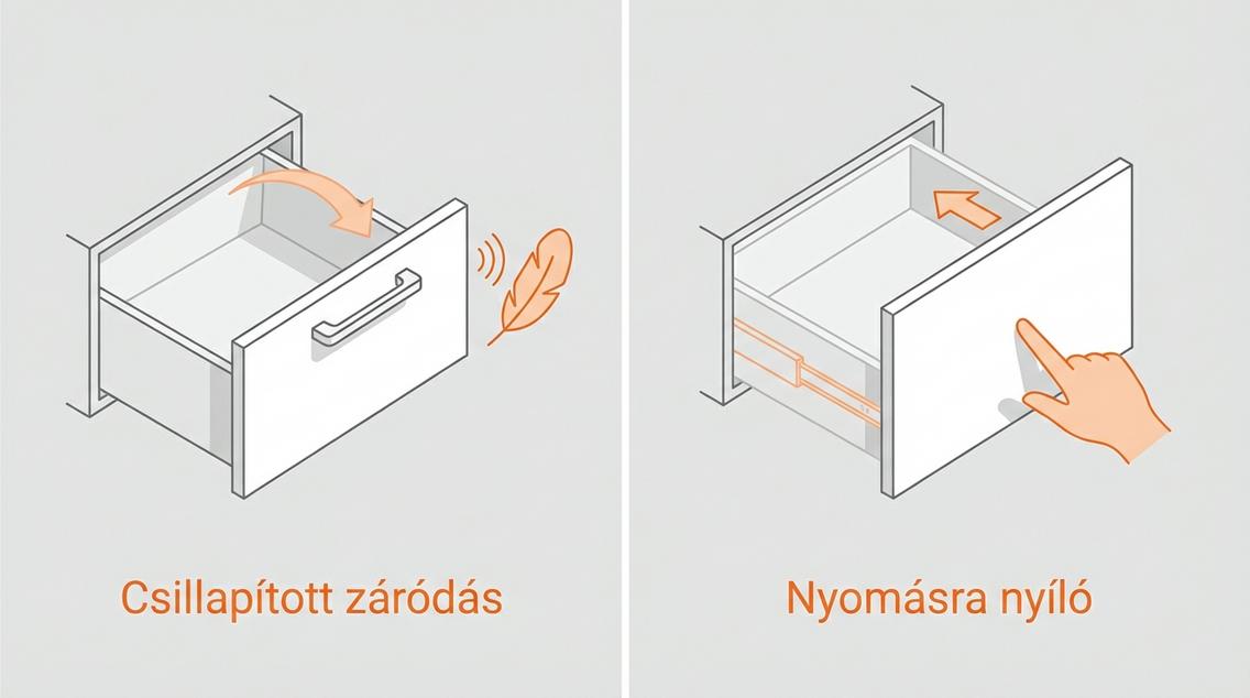 Modern Fióksín Funkciók: Kényelem és Dizájn