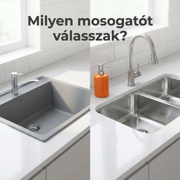 Milyen mosogatót válasszak? A HázakÁruháza szakértői útmutatója