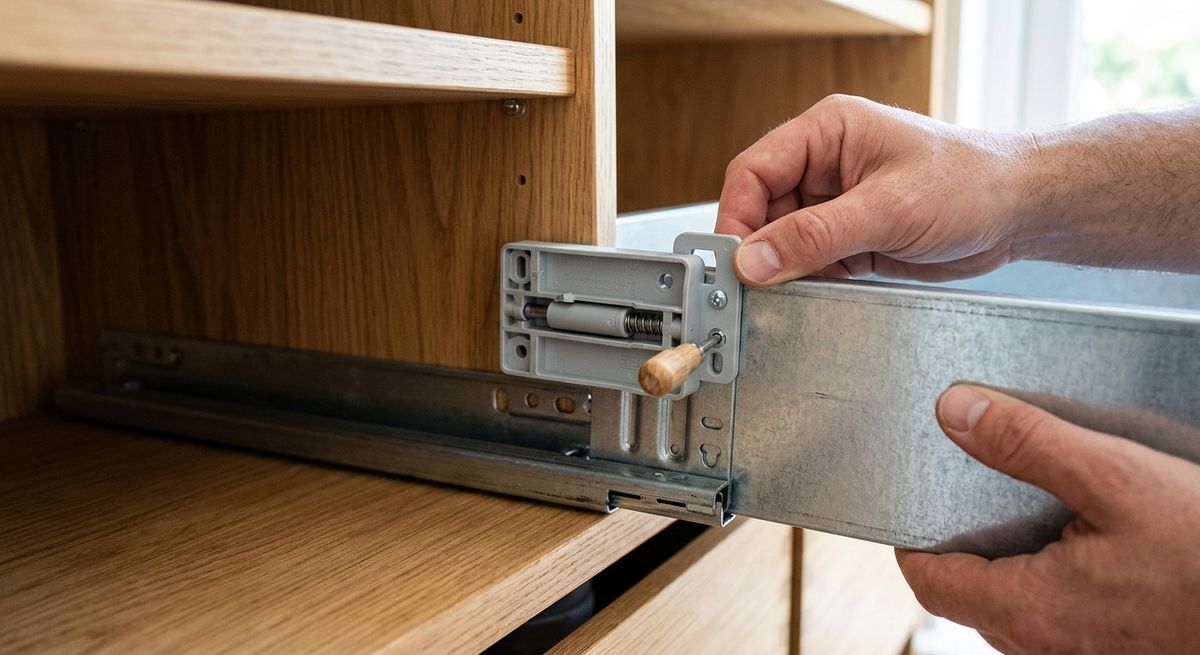 Önbehúzó adapter 39mm fém fiókoldallal kompatibilis szürke (retrofit) — felhasználási terület